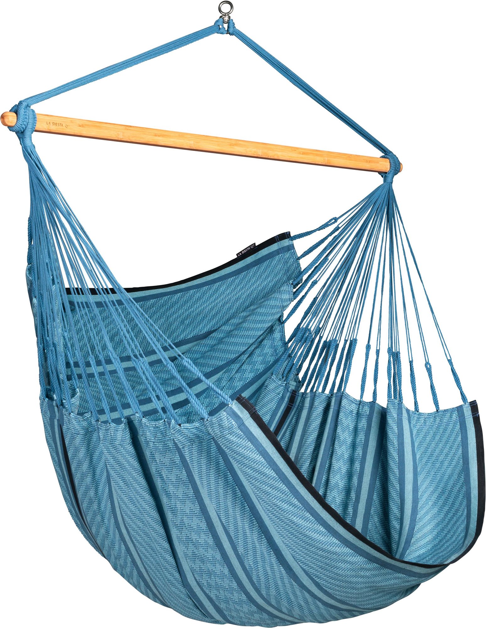 La Siesta Habana Kingsize Pattern Blue Zebra