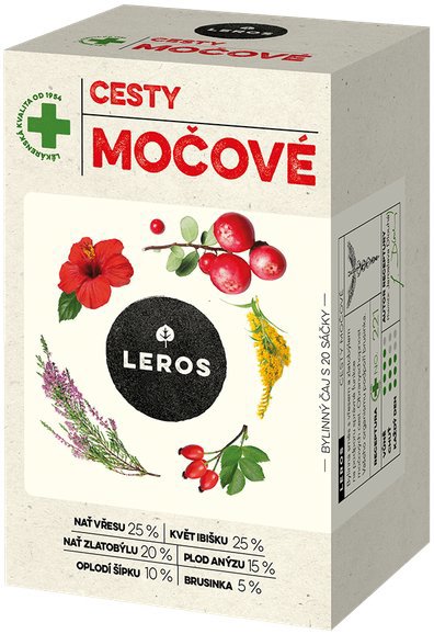 Leros Cesty močové 20× 1,5 g