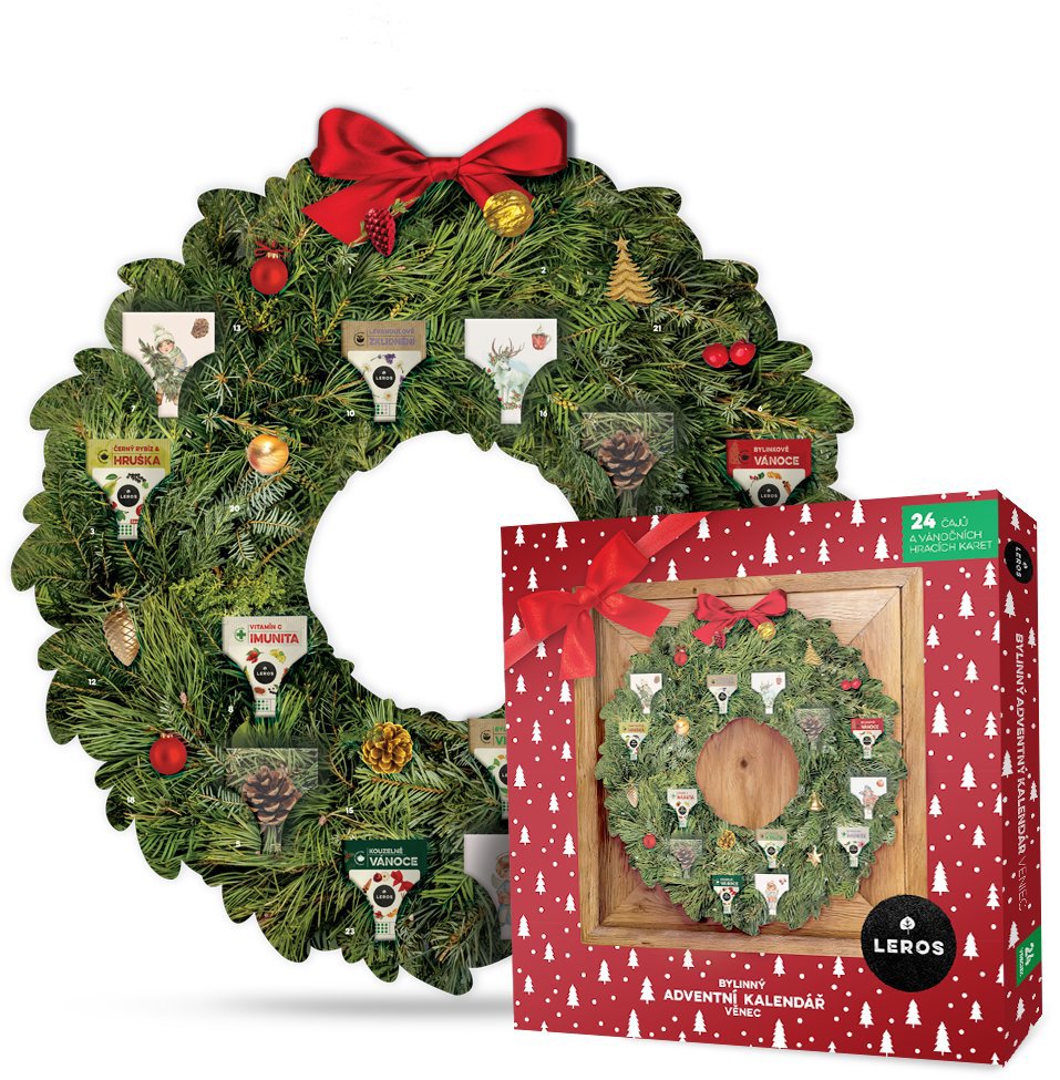 Leros Adventný kalendár Veniec