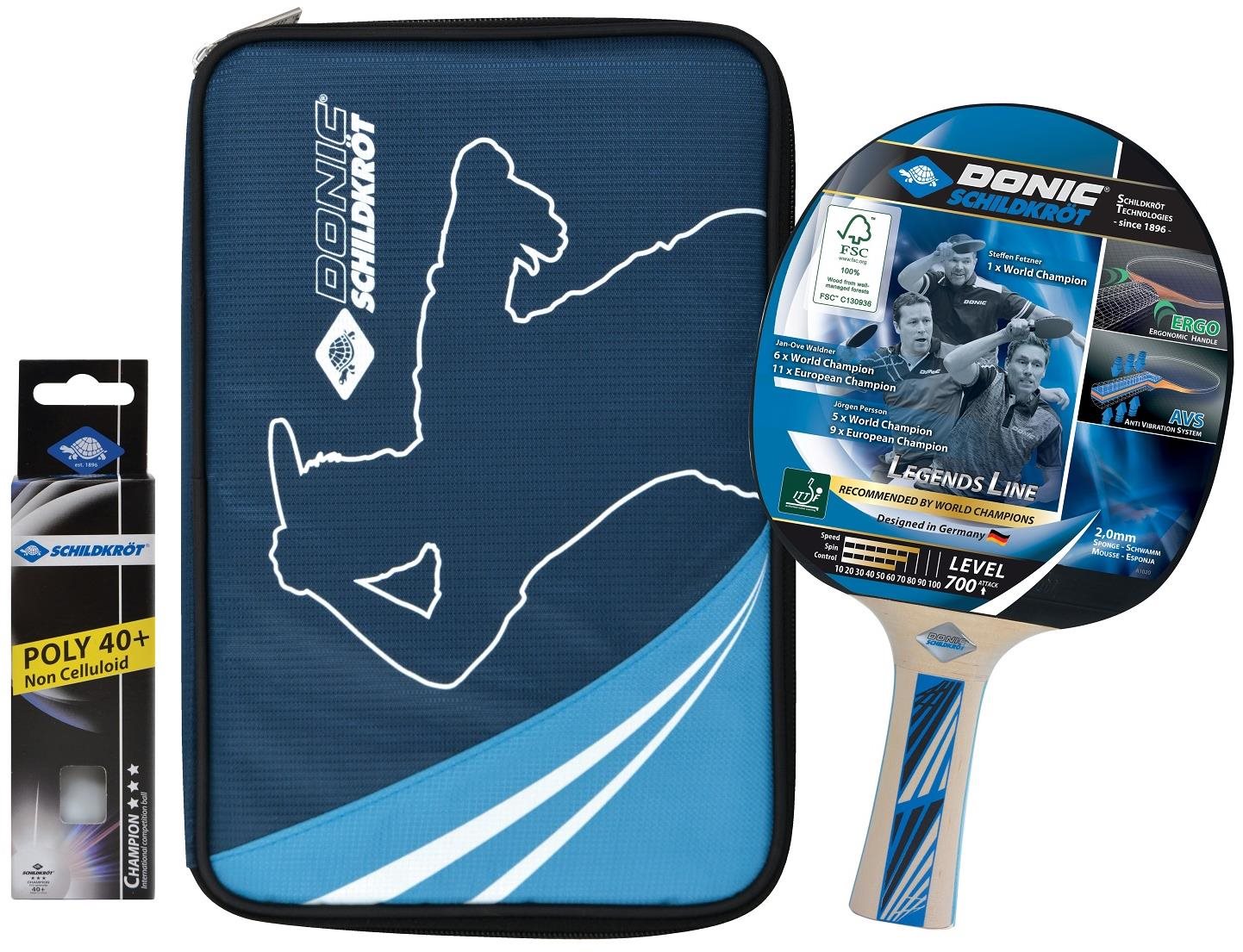 Donic Legends 700 – darčeková súprava