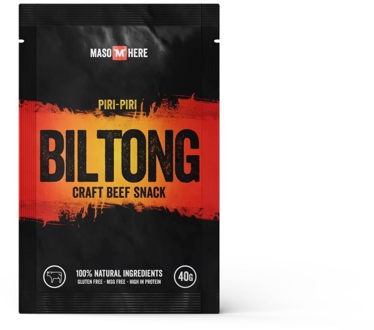 Maso Here hovädzí biltong piri piri 40 g