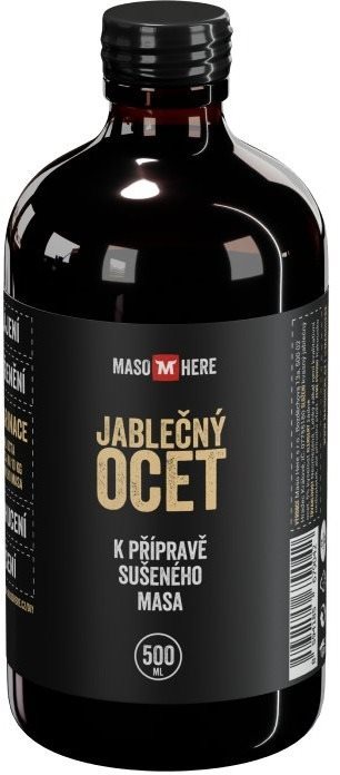 Maso Here – Jablčný ocot na prípravu sušeného mäsa 500 ml