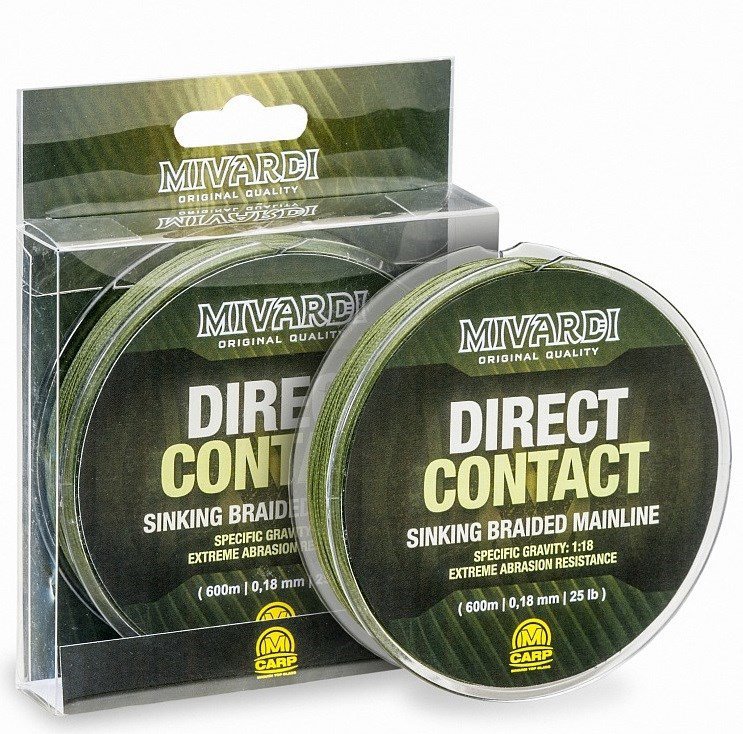 Mivardi Potápavá šnúra DirectContact Sinking 600 m 0,18 mm 11,3 kg