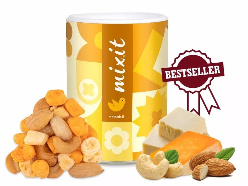 Mixit Mix pražených orechov a chrumkavých syrov 300 g