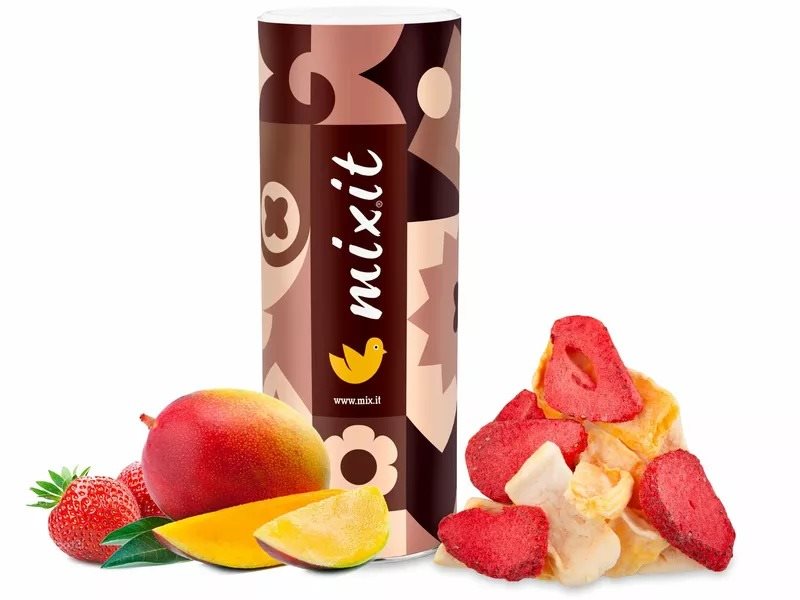 Mixit Veľké chrumkavé ovocie – mango a jahoda 140 g