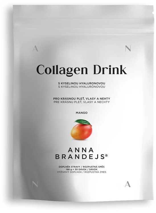 ANNA BRANDEJS Collagen Drink Mango 198 g