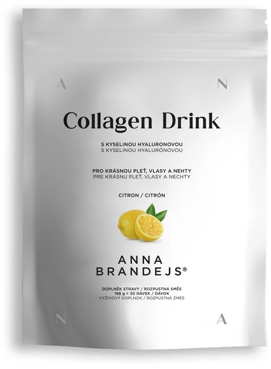 ANNA BRANDEJS Collagen Drink Citrón 198 g