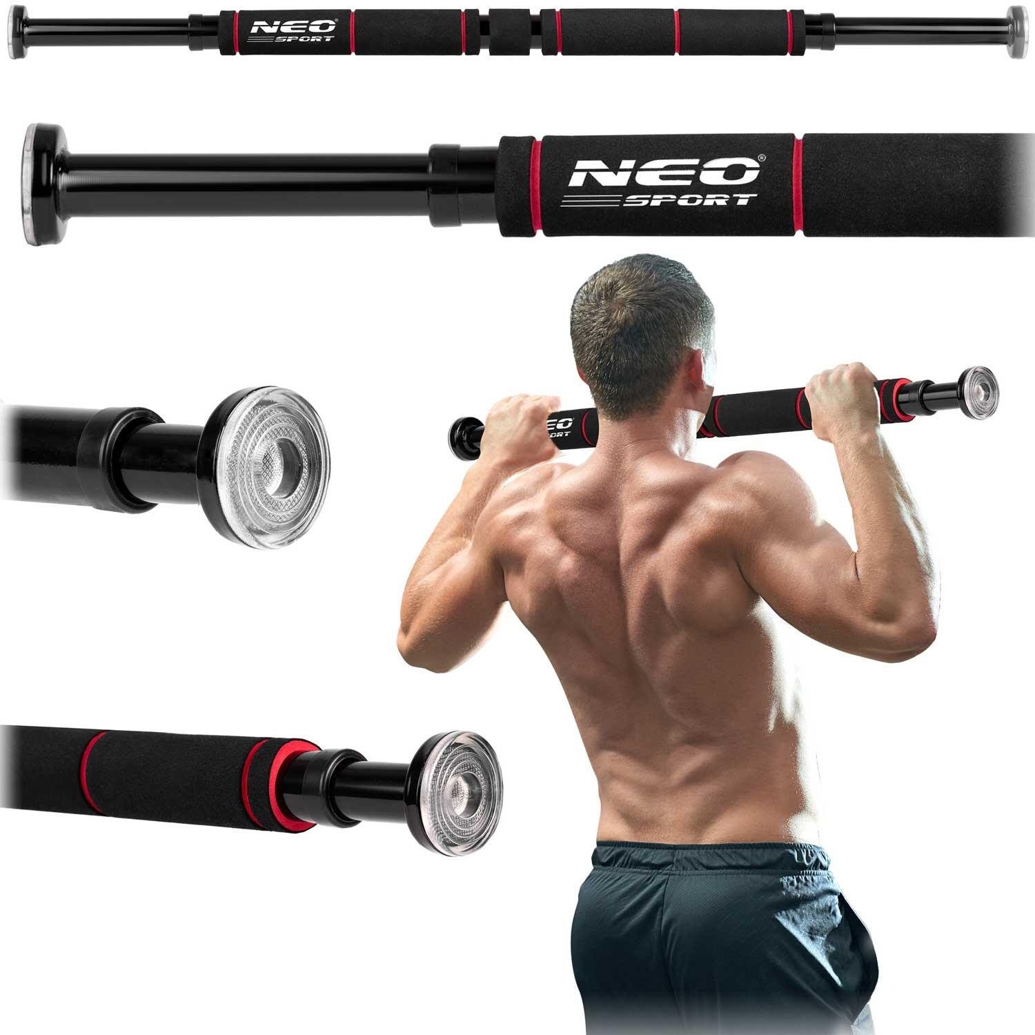 Neo-Sport samovzperná hrazda do dverí 60 – 85 cm NS-311