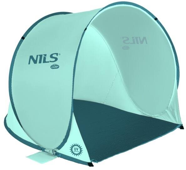 NILS CAMP NC3173 mentolový samorozkladací plážový stan