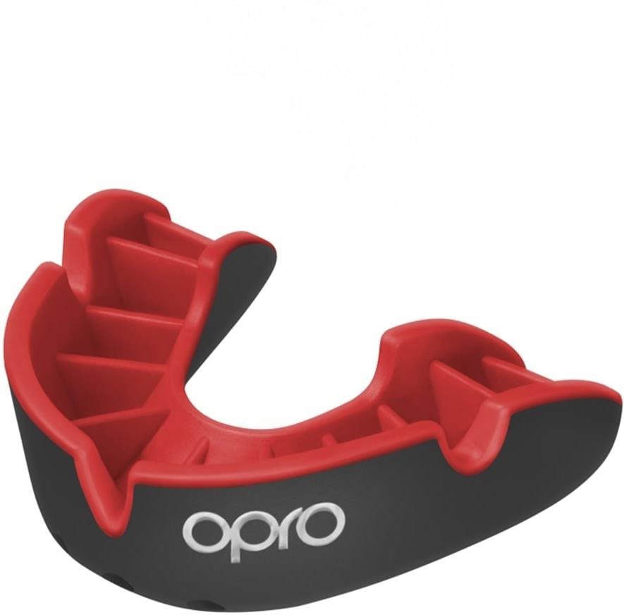 OPRO SILVER, čierna/červená
