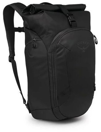Osprey Transporter Roll Top Pack Raven Black/Black