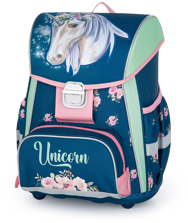 OXYBAG Školský batoh Premium Unicorn