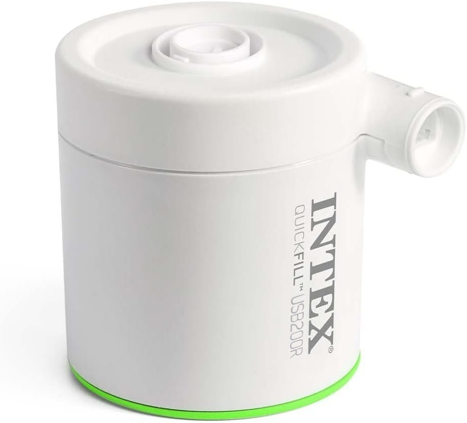 INTEX 66637 QUICKFILL USB200R AIR PUMP + POWERBANK 2000 mAh