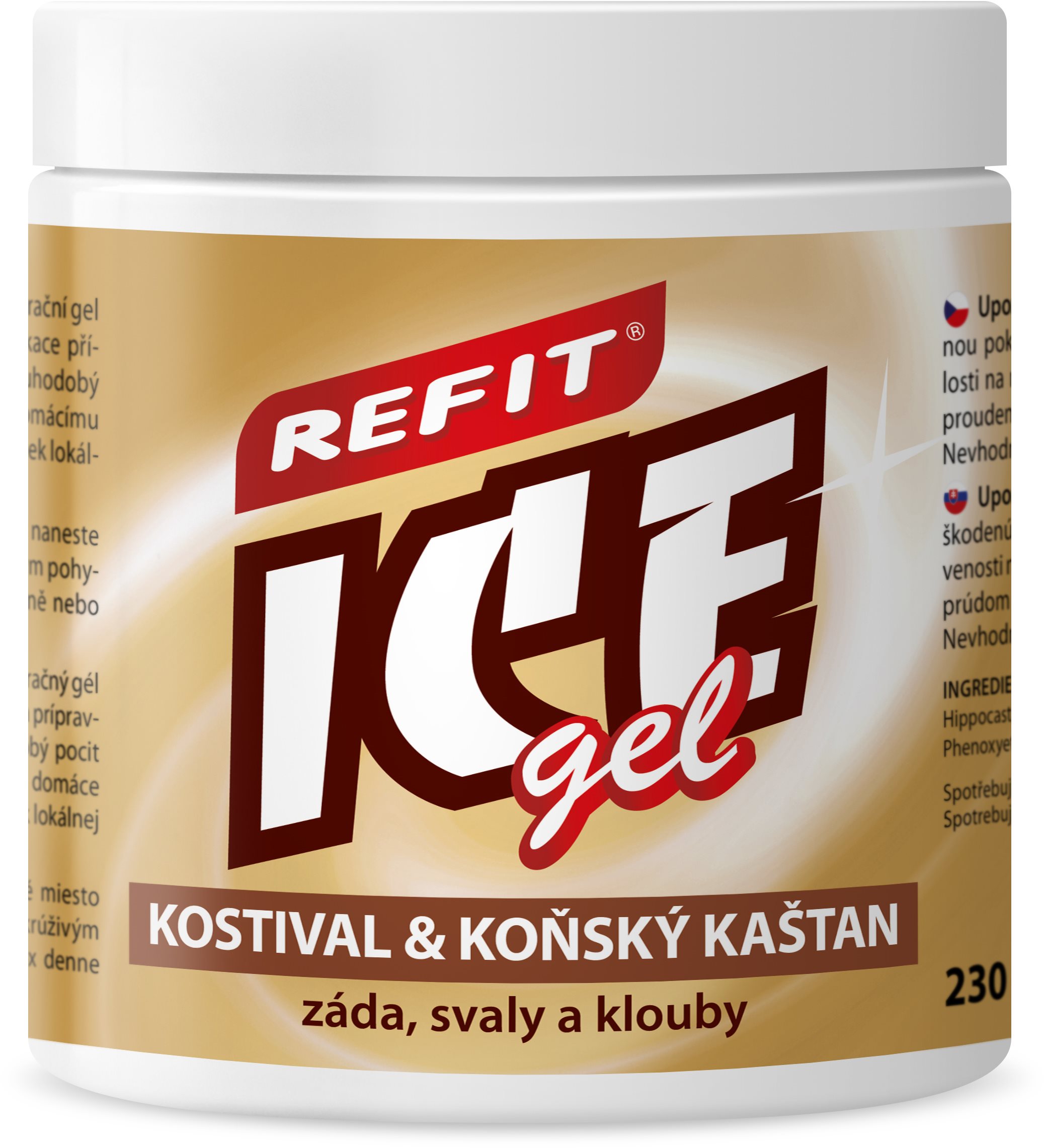 REFIT Ice Gel Kostihoj & Gaštan 230 ml