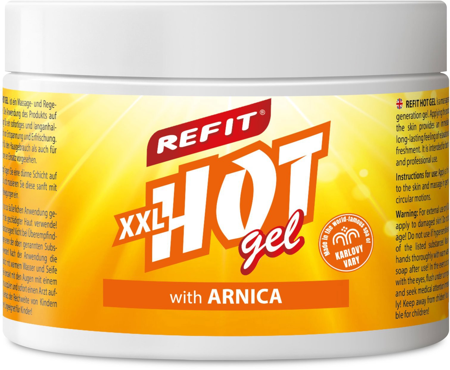 REFIT Hot Gel Arnika 500 ml