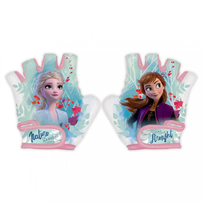 Disney Detské cyklistické rukavice Ľadové kráľovstvo