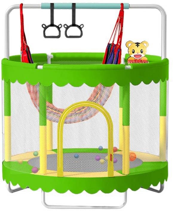 SEDCO Trampolína pre deti 150 cm, zelená