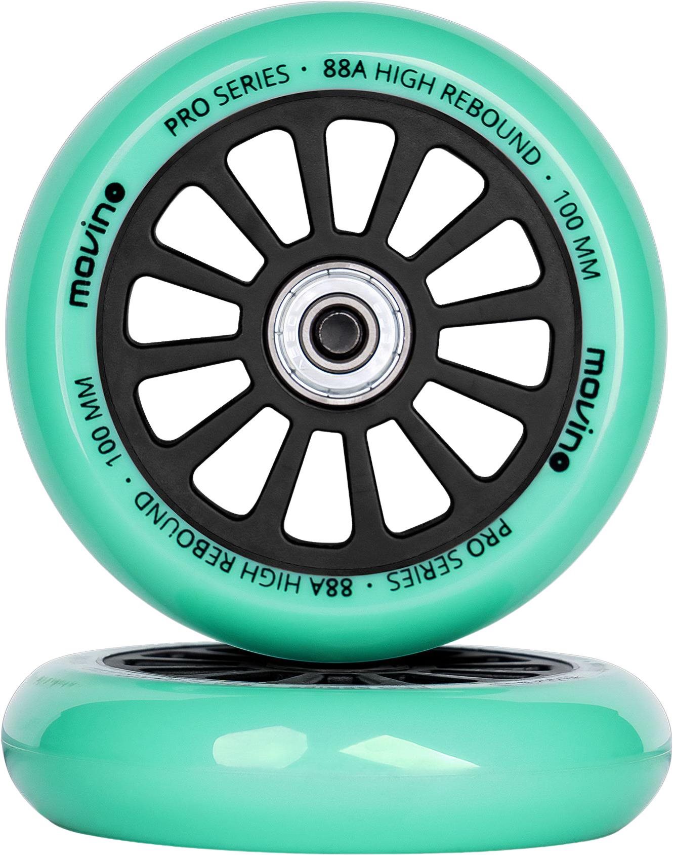 Náhradné kolieska na freestyle kolobežku 100 mm, PP, 2 ks