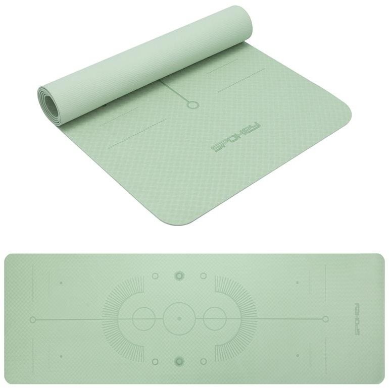 Spokey Mandala, 183 × 61 × 0,4 cm, zelená