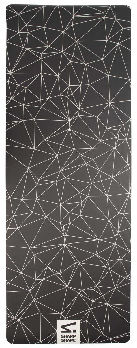 Sharp Shape PU Yoga mat Spacetime black