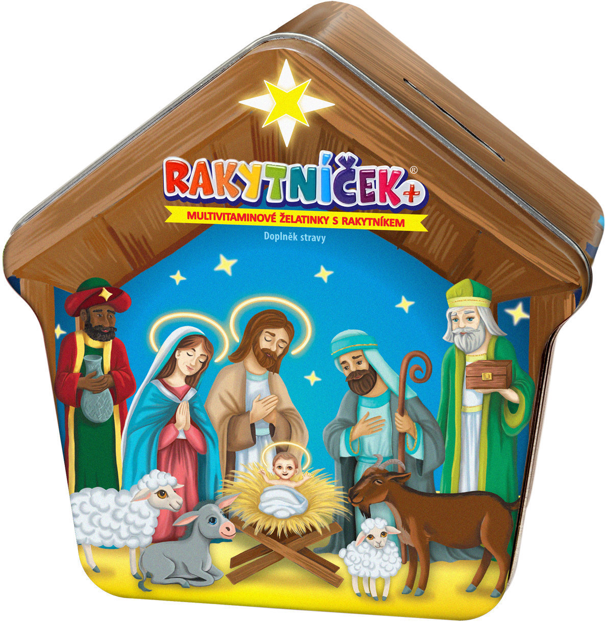 RAKYTNÍČEK+ Multivitamínové želé Betlehem 2025 50 ks