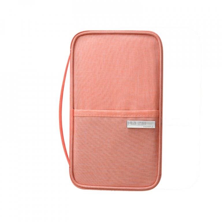 Take it shop Cestovný organizér na doklady lososový