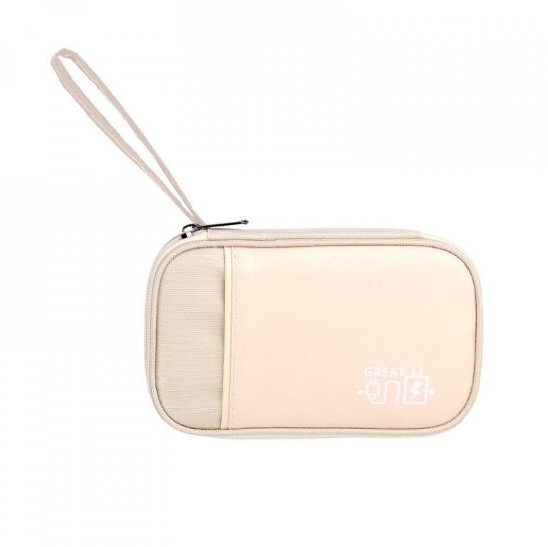 Take it shop Organizér káblov a elektroniky veľkosť S, béžový