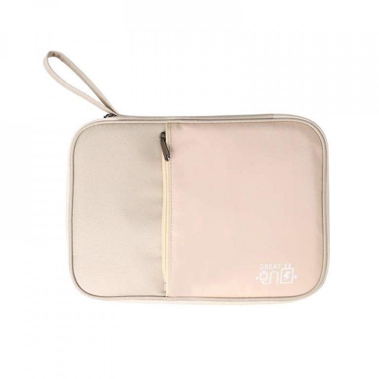 Take it shop Organizér káblov a elektroniky veľkosť M, béžový