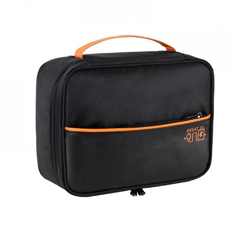 Take it shop Organizér káblov a elektroniky veľkosť L, čierny