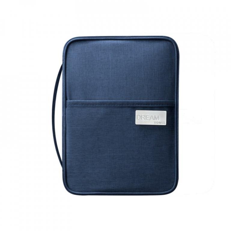 Take it shop Cestovný organizér na doklady L, modrý