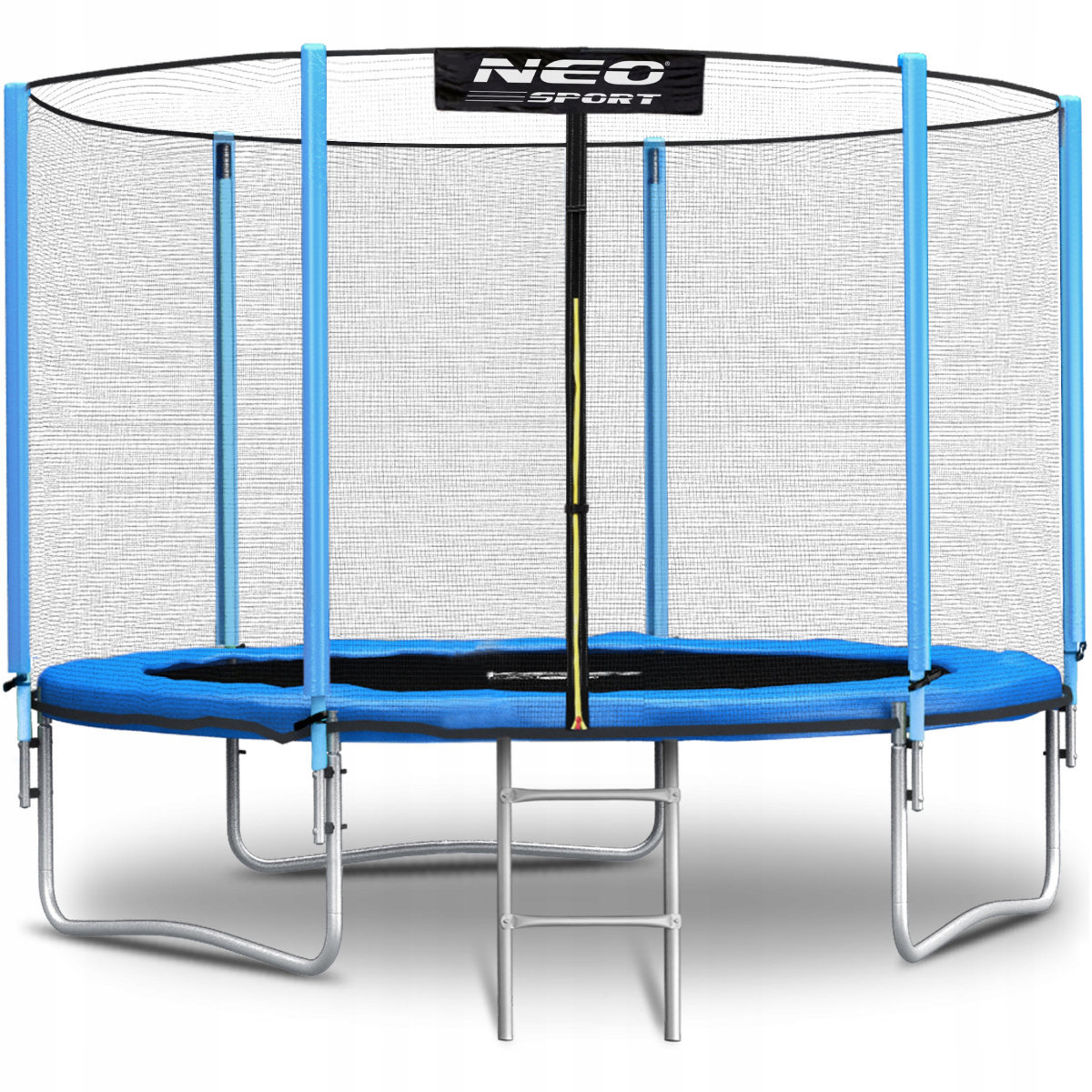 Neo-Sport Záhradná trampolína 6 stôp/183 cm s vonkajšou sieťou a rebríkom