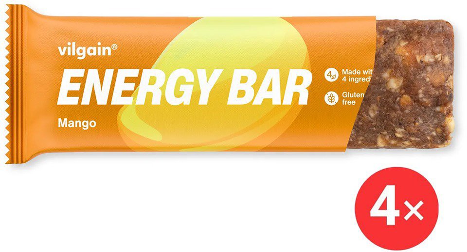 Vilgain Energy Bar mango 4× 55 g