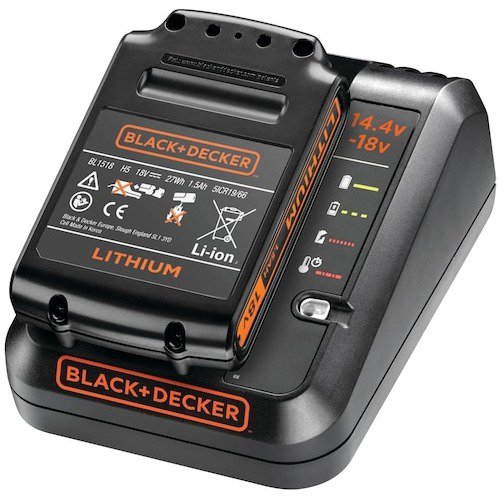 BLACK + DECKER Nabíječka 1A + baterie 1,5Ah 18V