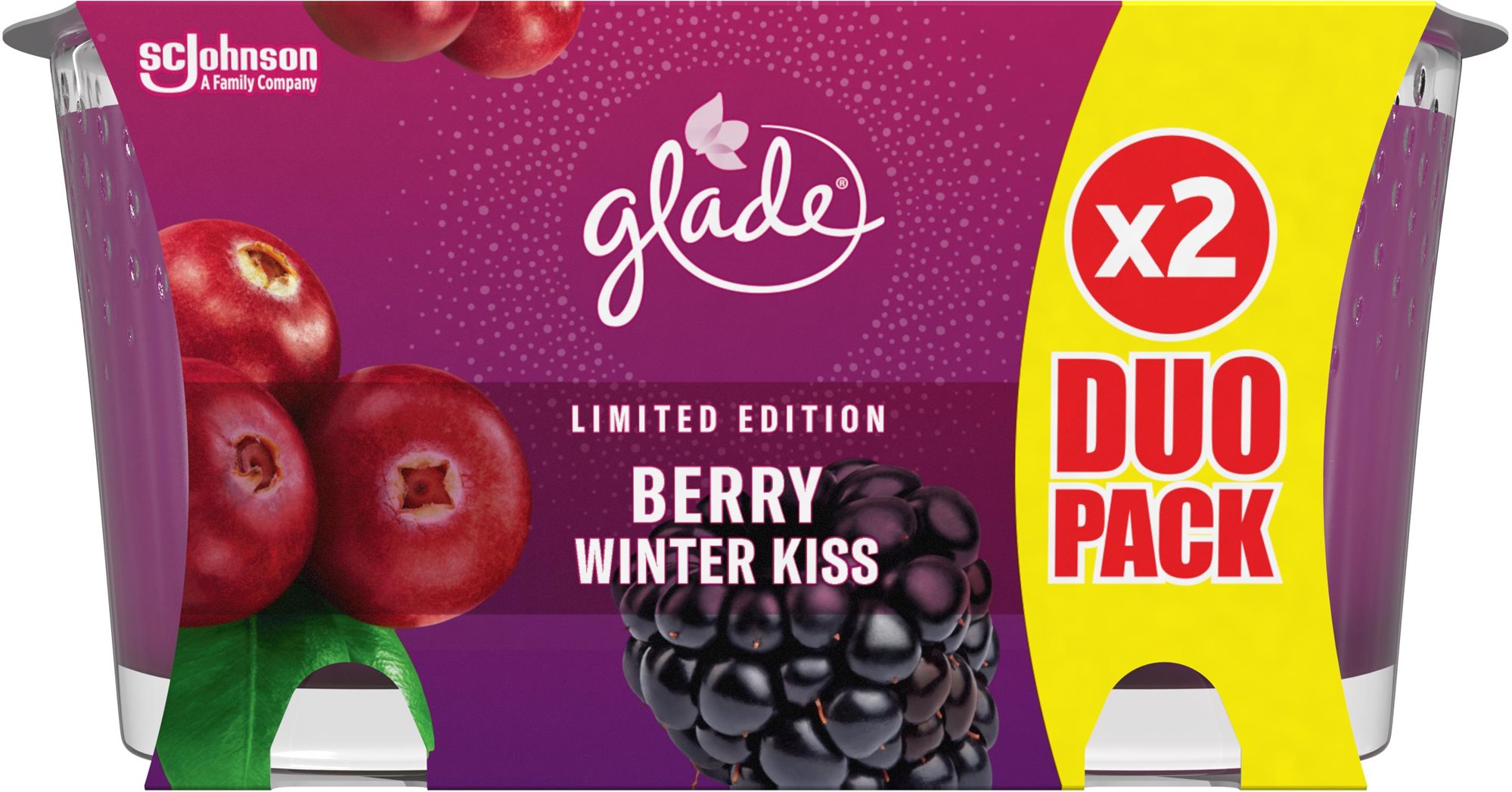 GLADE Berry Winter Kiss 2× 129 g