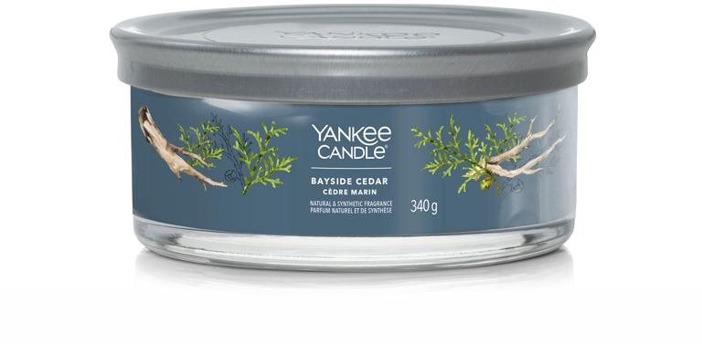YANKEE CANDLE Signature, 5 knôtov Bayside Cedar, 340 g