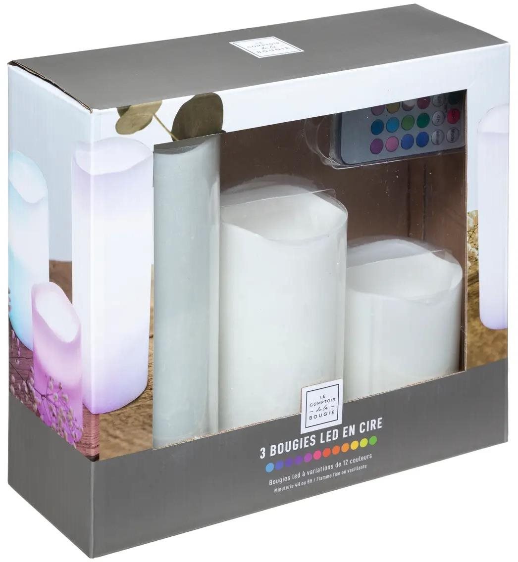 ATMOSPHERA LED čajové sviečky súprava 3 ks