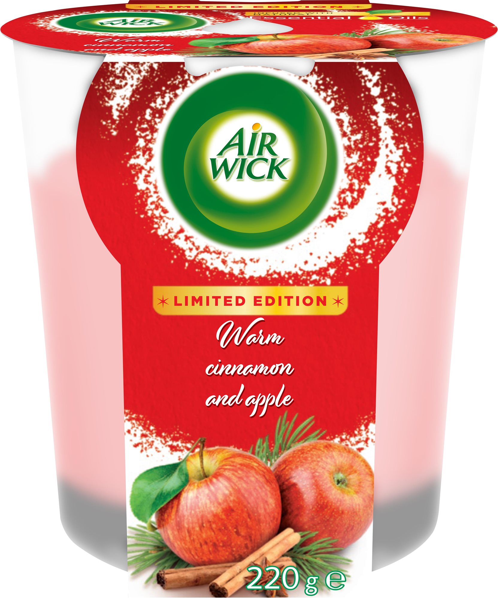 AIR WICK Jablko a škorica 220 g