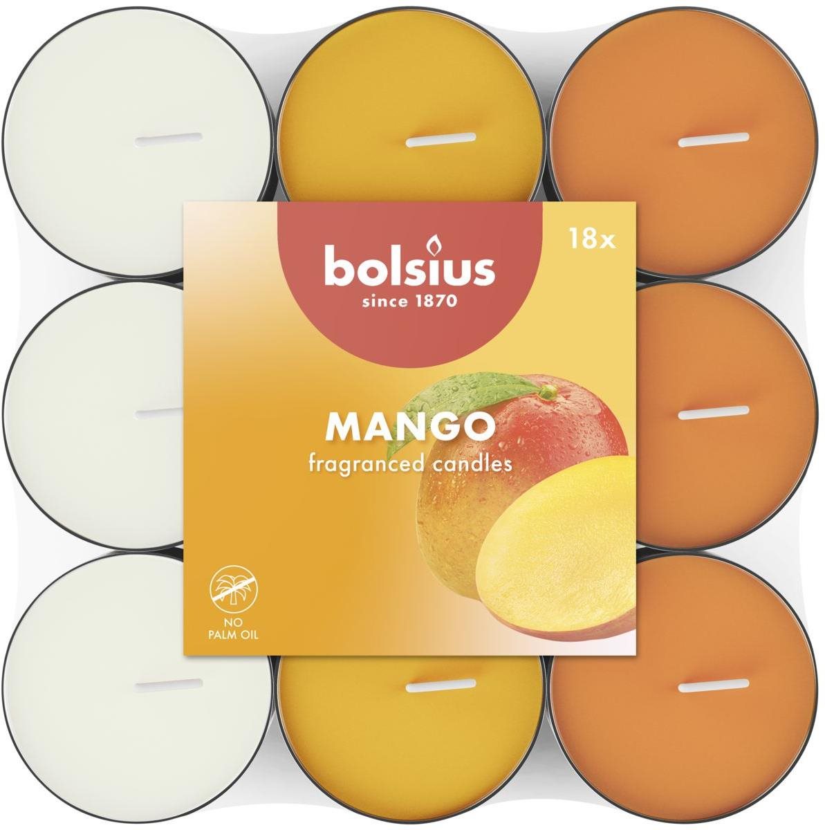 BOLSIUS Mango 260 g, 18 ks