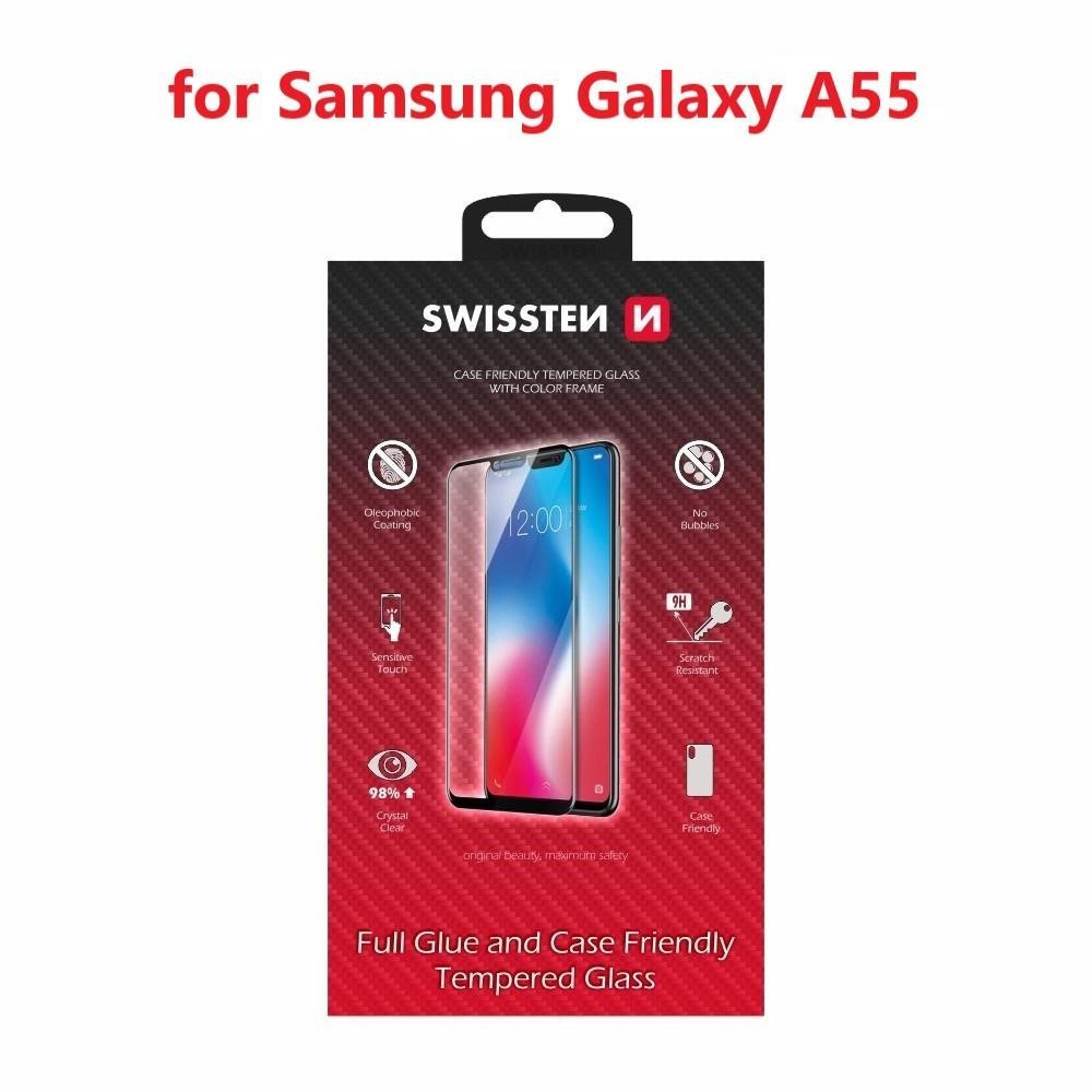 Swissten Case Friendly na Samsung Galaxy A55 čierne