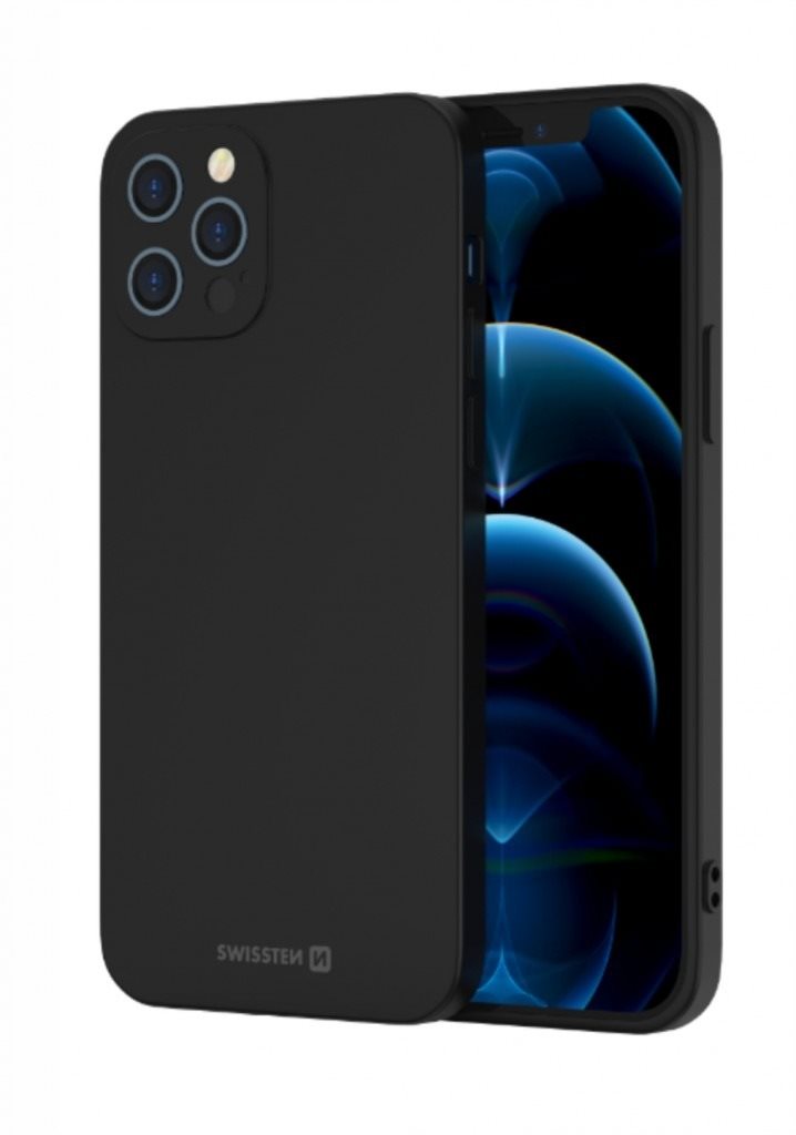 Swissten Soft Joy pre Xiaomi Redmi Note 13 Pro Plus 5G čierny