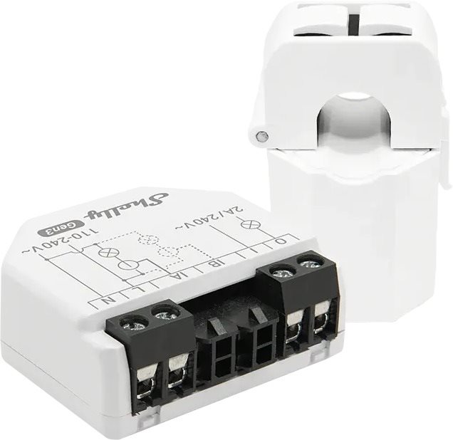 Shelly Gen3 EM 50 A, vr. svorky, WiFi, LAN