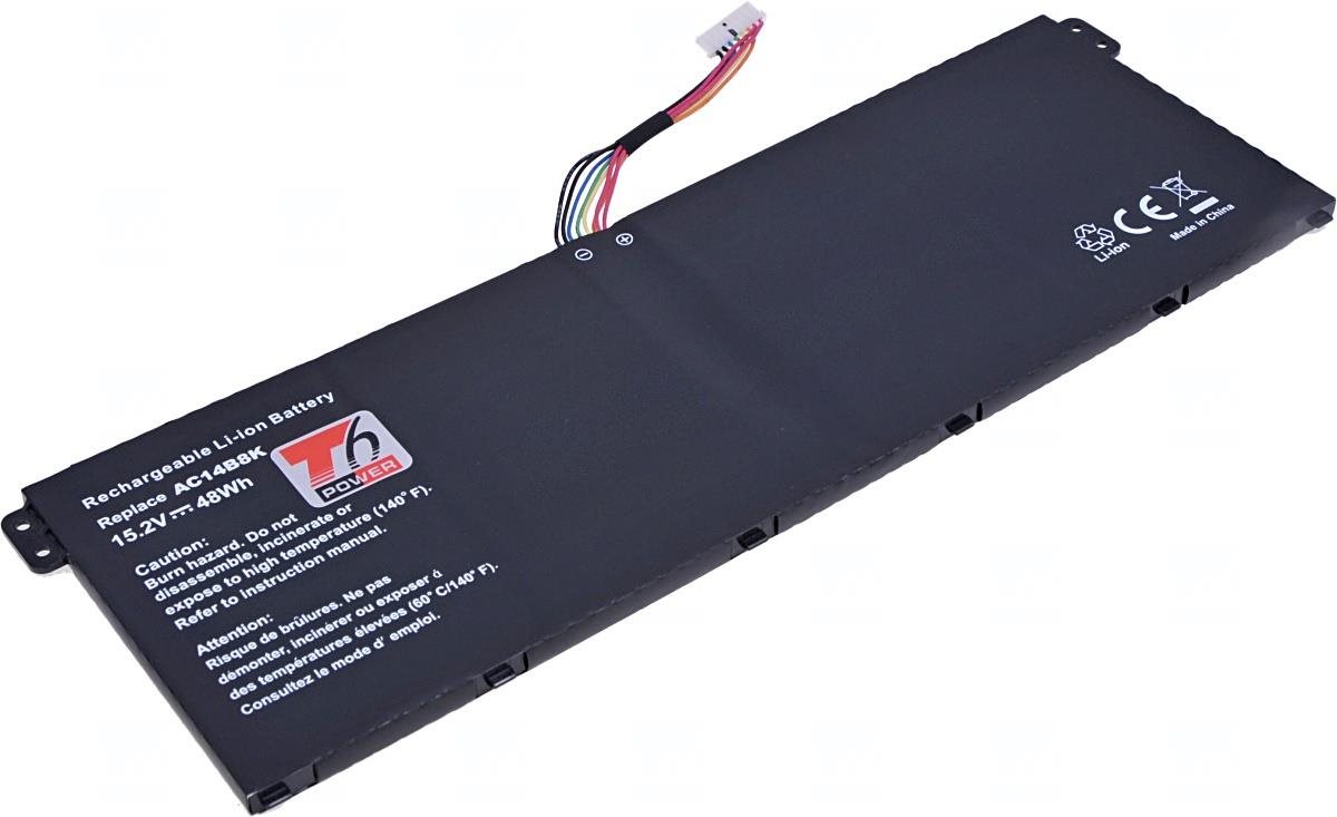 T6 Power na Acer CB5-311 Chromebook 13 serie, Li-Ion, 15,2 V, 3150 mAh (48 Wh), čierna