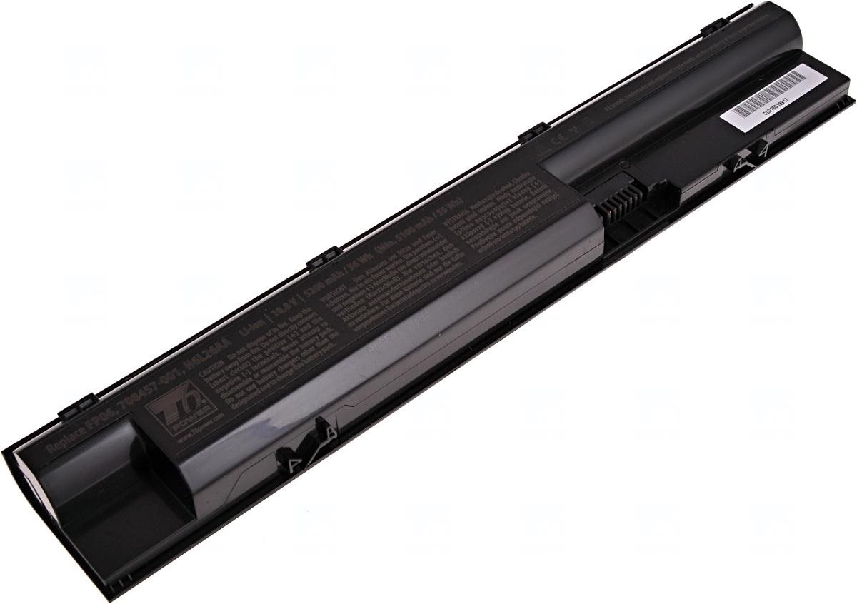 T6 Power na notebook Hewlett Packard 757661-001, Li-Ion, 10,8 V, 5200 mAh (56 Wh), čierna