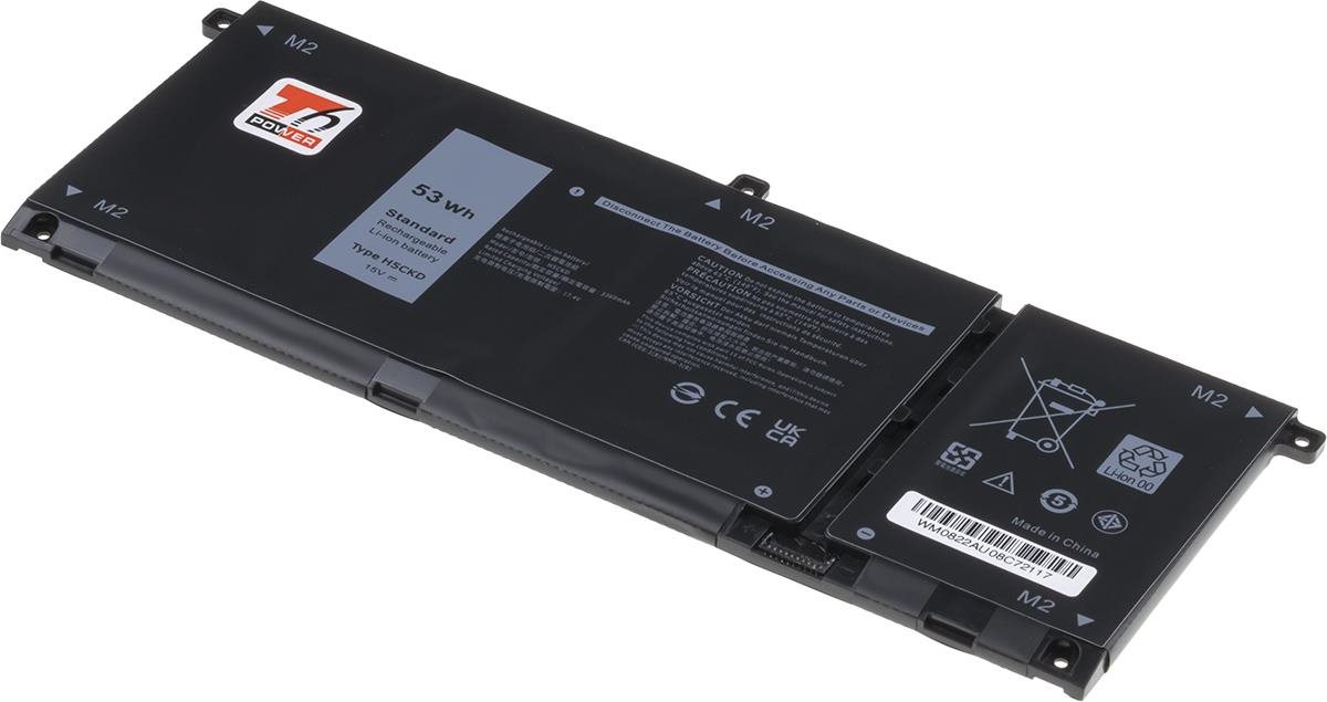 T6 Power na notebook Dell 9077G, Li-Poly, 15 V, 3 530 mAh 53 Wh