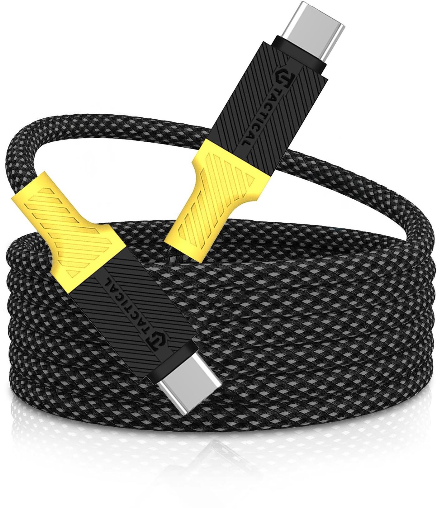 Tactical MagRope USB-C/USB-C 1 m Black/Yellow
