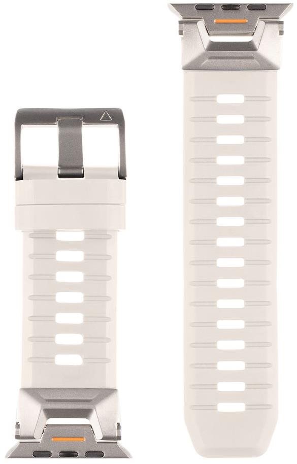 Tactical Tough Band na Apple Watch Ultra Light Grey