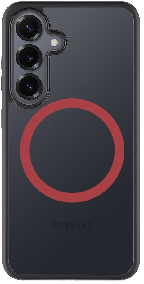 Tactical MagForce Hyperstealth 2.0 Kryt na Samsung Galaxy S25 Black/Red