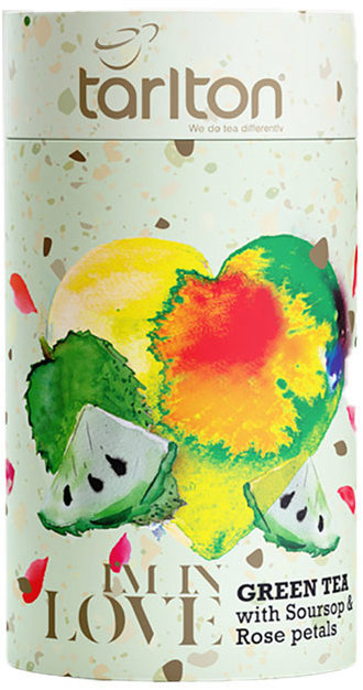 Tarlton Green Love Soursop & Rose petals papier 100 g