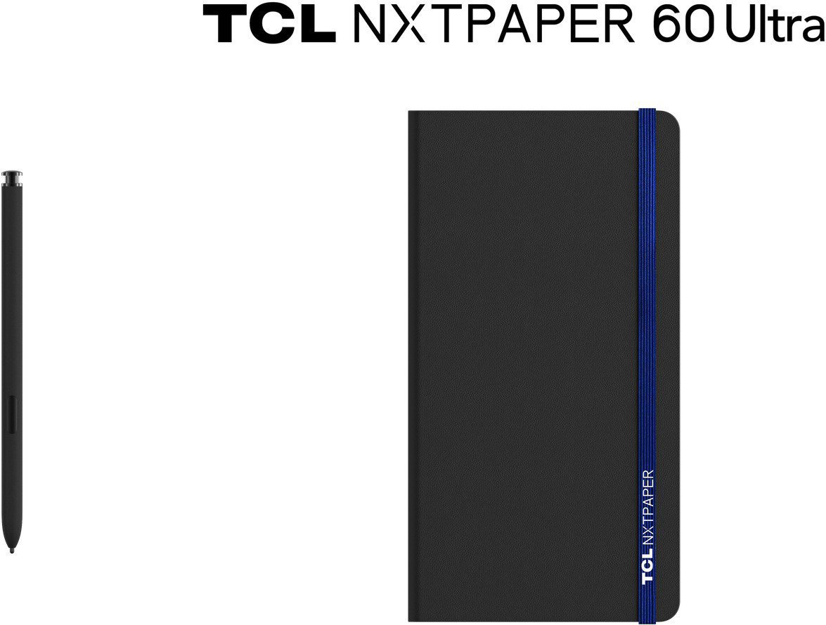 TCL NXTPAPER 60 Ultra Accessory Pack Black (Flipcover + EMR, stylus Pen + Pen Container)
