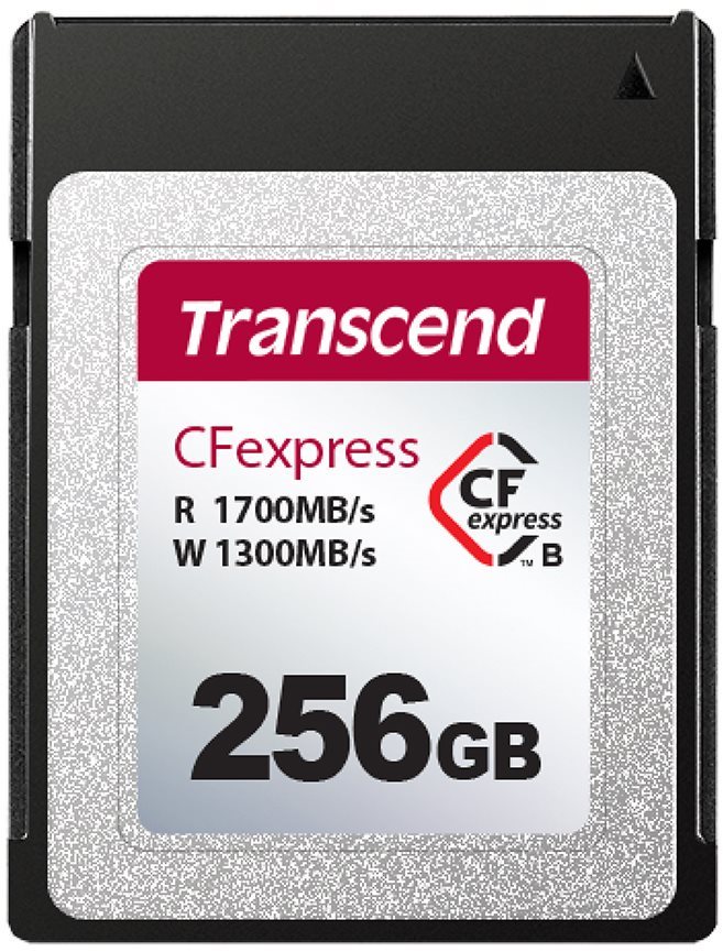 Transcend CFexpress 820 Type B 256 GB PCIe Gen3 ×2